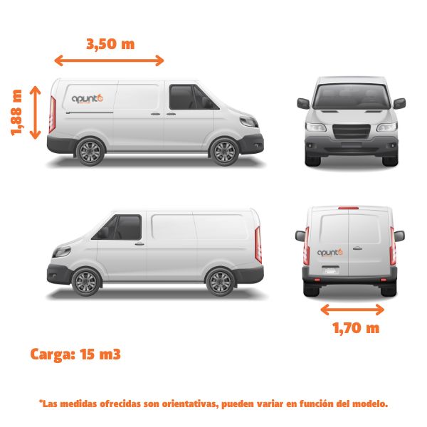 Alquiler furgonetas extragrande - Apunto rent a car